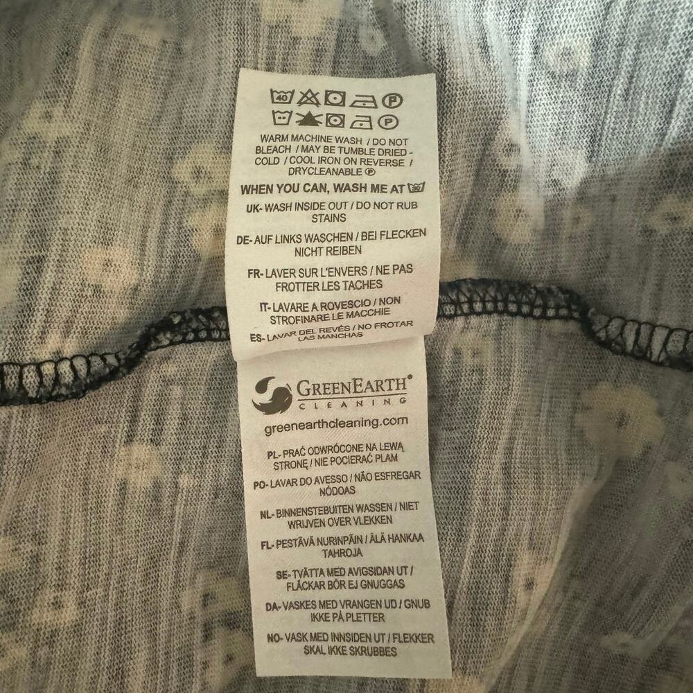 Boden Penny Floral Print Jersey Dress Pockets Quarter Sleeve Fairy Grunge Sz 10 - Picture 8 of 8